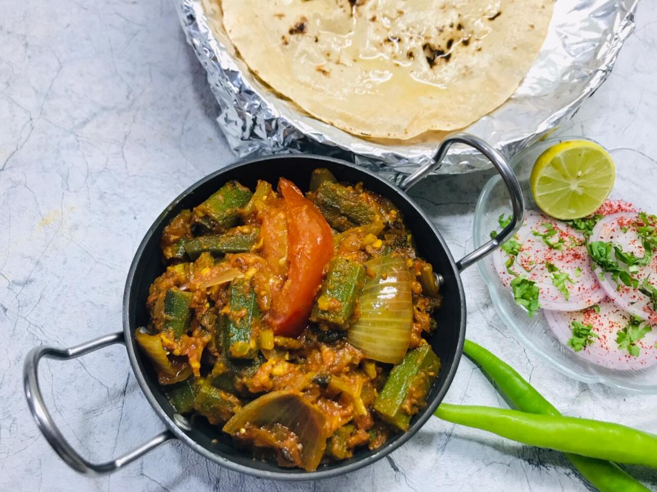 Bhindi Do-Pyaza