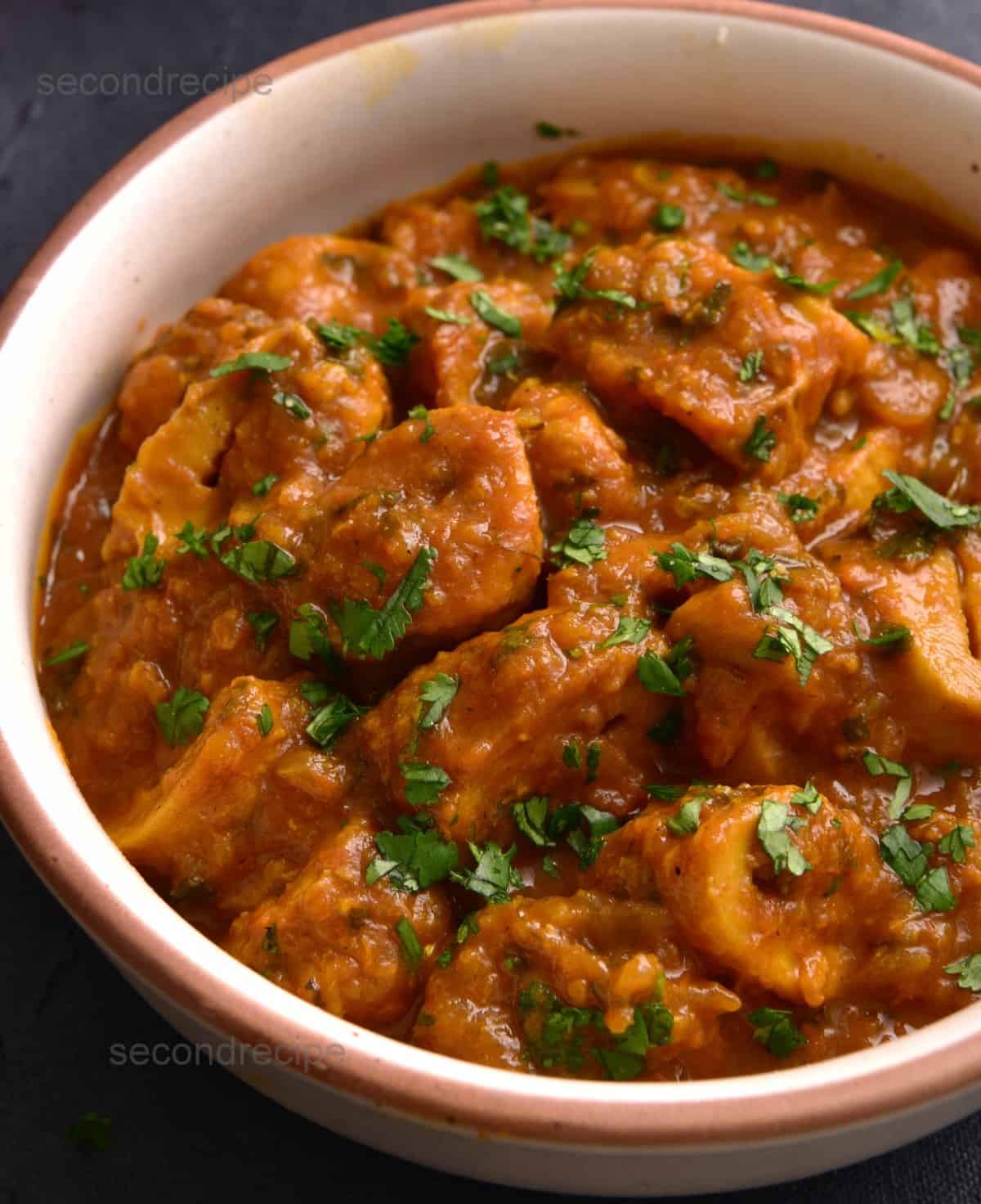 Soya Chaap Masala